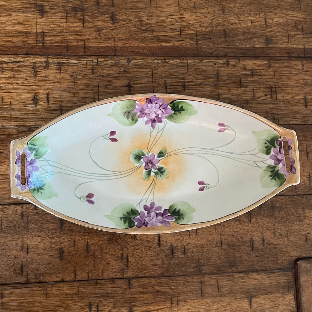Hand-painted Nippon Dish
